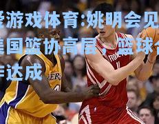 爱游戏体育:姚明会见美国篮协高层，篮球合作达成
